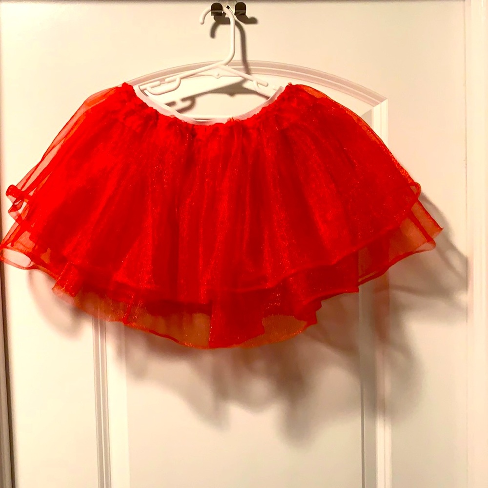 Toddler 12 M - 2T Red Tutu Skirt